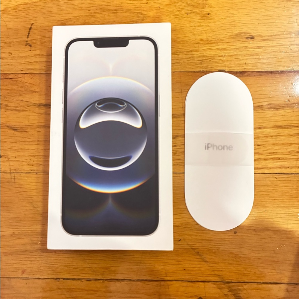 APPLE IPHONE 16e Empty Box with Book Manual